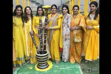 Akhil Akkineni and Shriya Bhupal Pasupu Function